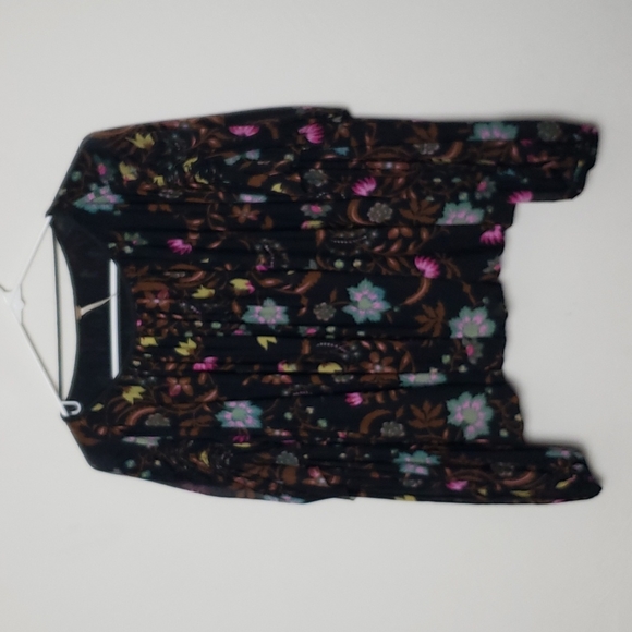 Free People Floral Wildflower Honey Print Top Size S - Picture 4 of 12